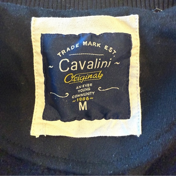 Cavalini Double breasted, black short women’s Coat size medium - Picture 2 of 11